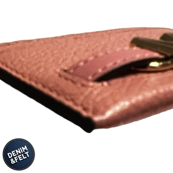 Michael Kors Reed Large Pebbled Leather Card Holder in Primrose | NEW/NWT!! 🩷🩷 - Picture 10 of 15